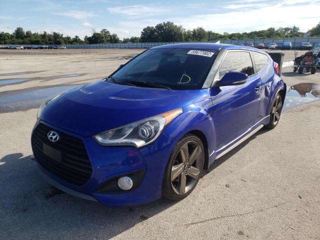 Photo 2 from auction – 2015 HYUNDAI VELOSTER T with VIN KMHTC6AE8FU221876
