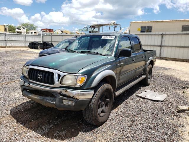 Photo 2 from auction – 2001 TOYOTA TACOMA DOU with VIN 5TEGN92N91Z828496