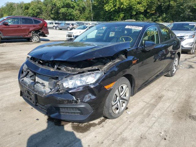 Photo 2 from auction – 2018 HONDA CIVIC LX with VIN 19XFC2F50JE208632