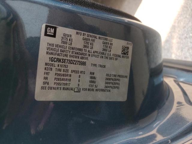 Photo 10 from auction – 2013 CHEVROLET SILVERADO with VIN 1GCRKSE73DZ273986