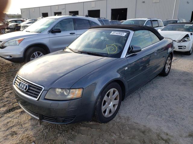 Photo 2 from auction – 2003 AUDI A4 3.0 CAB with VIN WAUAT48H33K012386