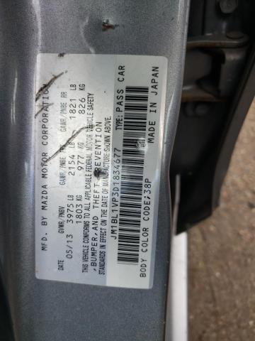 Photo 10 from auction – 2013 MAZDA 3 I with VIN JM1BL1VP3D1834677