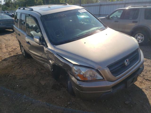 HONDA PILOT EXL 2005 with VIN 2HKYF18715H543165 - Photo from auction