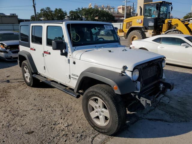 JEEP WRANGLER U 2017 with VIN 1C4BJWDG7HL738419 - Photo from auction