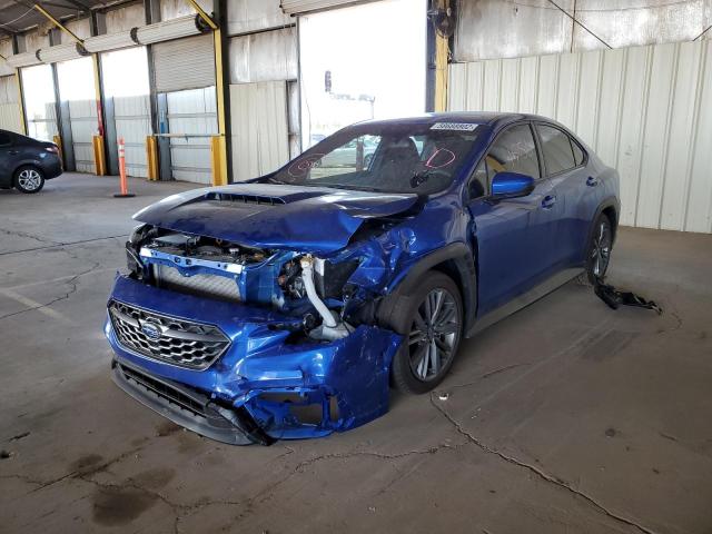 Photo 2 from auction – 2022 SUBARU WRX with VIN JF1VBAB60N8010016