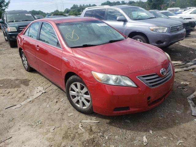 TOYOTA CAMRY HYBR 2007 with VIN JTNBB46K873033089 - Photo from auction