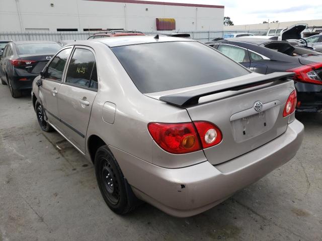 Photo 3 from auction – 2003 TOYOTA COROLLA CE with VIN 1NXBR32E83Z069293