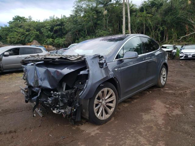 Photo 2 from auction – 2020 TESLA MODEL X with VIN 5YJXCAE2XLF237364