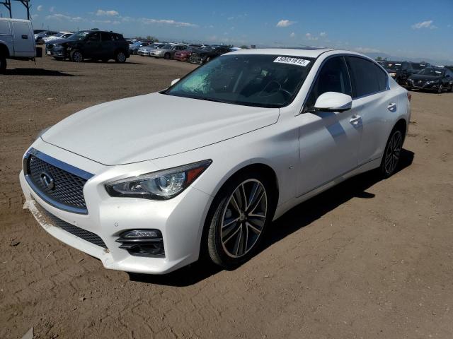 Photo 2 from auction – 2015 INFINITI Q50 BASE with VIN JN1BV7AR9FM397745
