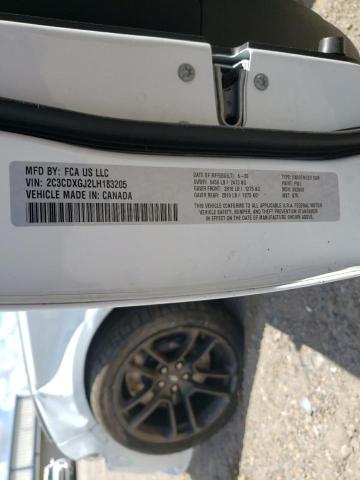 Photo 10 from auction – 2020 DODGE CHARGER SC with VIN 2C3CDXGJ2LH183205