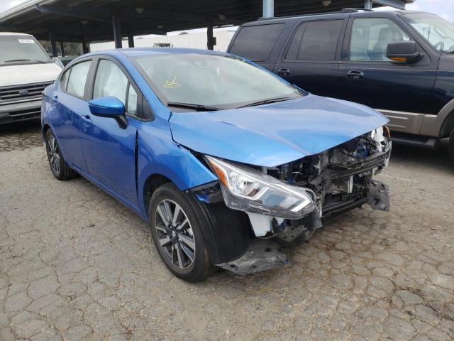 NISSAN VERSA SV 2021 with VIN 3N1CN8EV2ML871592 - Photo from auction