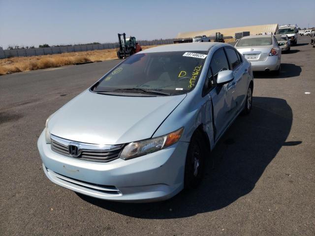Photo 2 from auction – 2012 HONDA CIVIC LX with VIN 19XFB2F58CE364505