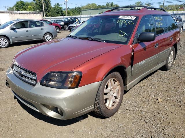 Photo 2 from auction – 2004 SUBARU LEGACY OUT with VIN 4S3BH675247639533