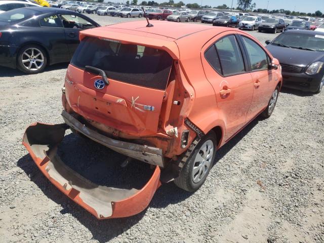 Photo 4 from auction – 2013 TOYOTA PRIUS C with VIN JTDKDTB34D1041608