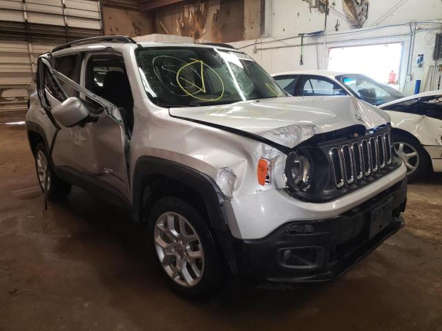 JEEP RENEGADE L 2016 with VIN ZACCJBBTXGPE35710 - Photo from auction