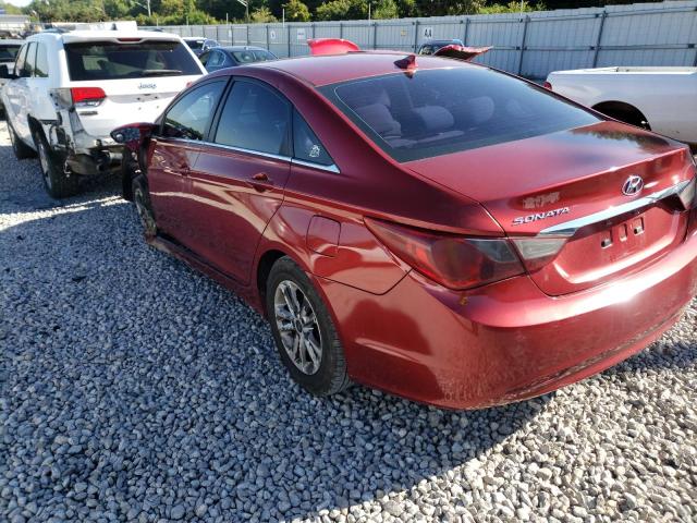Photo 3 from auction – 2013 HYUNDAI SONATA GLS with VIN 5NPEB4AC0DH746683
