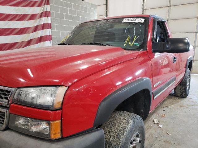 Photo 9 from auction – 2005 CHEVROLET SILVERADO with VIN 1GCHK24U55E304389