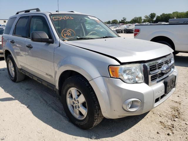 FORD ESCAPE XLT 2008 with VIN 1FMCU03ZX8KC34315 - Photo from auction