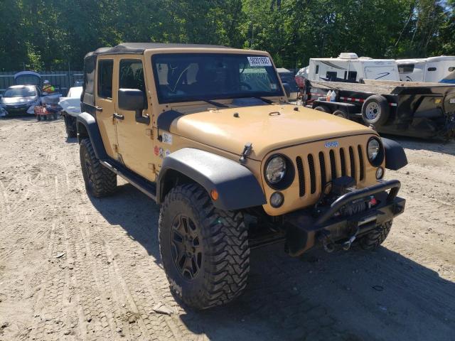 JEEP WRANGLER U 2014 with VIN 1C4BJWDG8EL135166 - Photo from auction