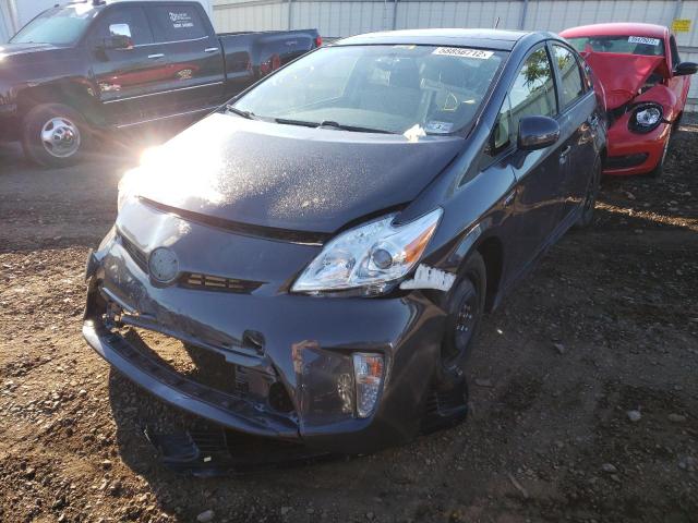 Photo 2 from auction – 2014 TOYOTA PRIUS with VIN JTDKN3DU5E1788641