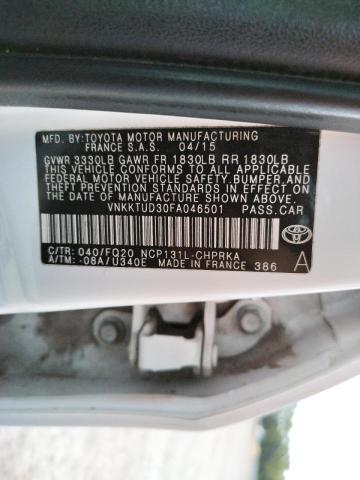 Photo 10 from auction – 2013 TOYOTA 2DR FAST B with VIN VNKKTUD30FA046501