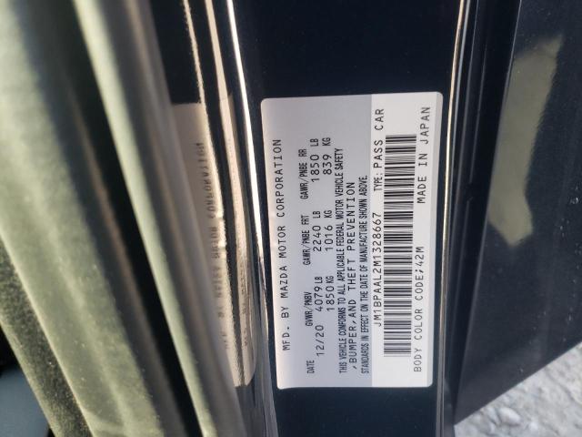 Photo 10 from auction – 2021 MAZDA 3 with VIN JM1BPAAL2M1328667