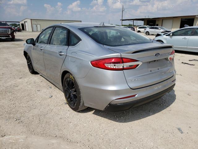 Photo 3 from auction – 2020 FORD FUSION SE with VIN 3FA6P0HD1LR255375