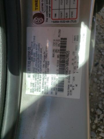 Photo 10 from auction – 2008 LINCOLN MKZ with VIN 3LNHM26T68R639835