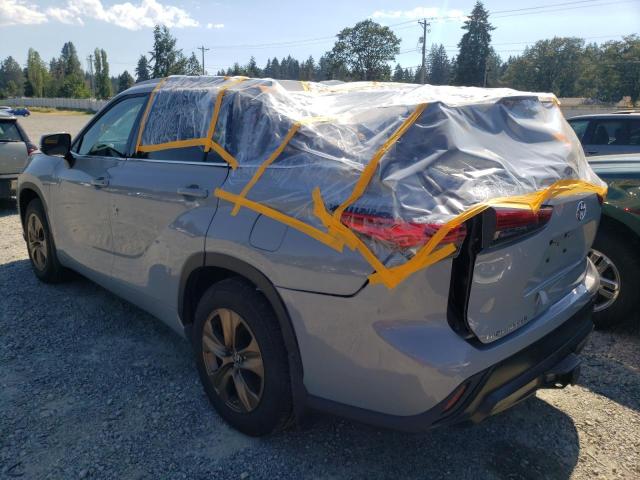 Photo 3 from auction – 2022 TOYOTA HIGHLANDER with VIN 5TDABRCH8NS545033