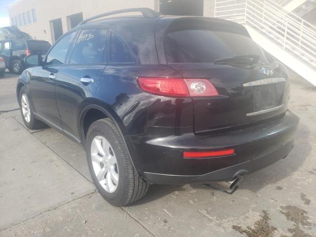 Photo 3 from auction – 2005 INFINITI FX35 with VIN JNRAS08W75X206650