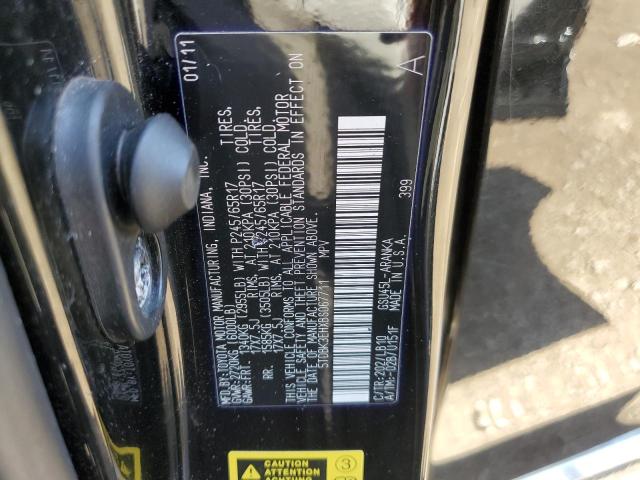 Photo 10 from auction – 2011 TOYOTA HIGHLANDER with VIN 5TDBK3EHXBS067711