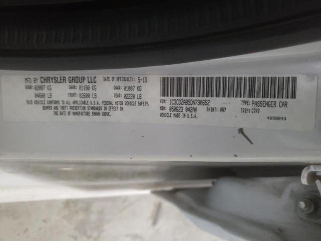 Photo 10 from auction – 2013 DODGE AVENGER SE with VIN 1C3CDZAB5DN730652