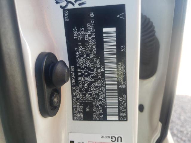 Photo 10 from auction – 2006 LEXUS GX 470 with VIN JTJBT20X460125274