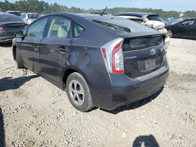 Photo 3 from auction – 2012 TOYOTA PRIUS with VIN JTDKN3DU2C1598647