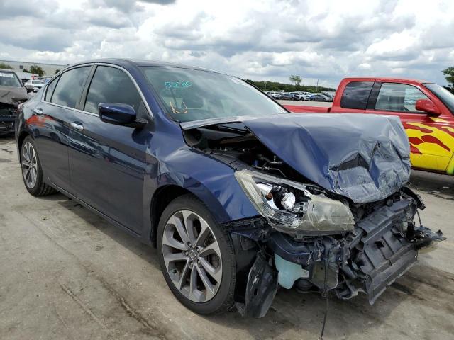 HONDA ACCORD SPO 2014 with VIN 1HGCR2F55EA241427 - Photo from auction