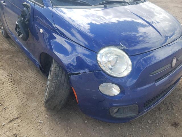 Photo 9 from auction – 2012 FIAT 500 SPORT with VIN 3C3CFFBR2CT102390