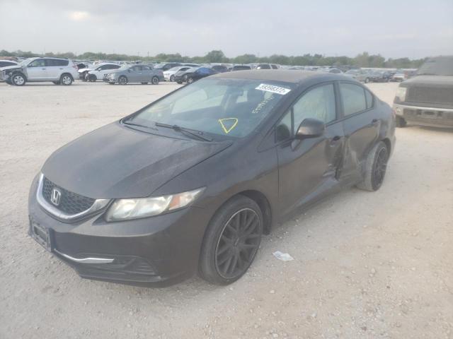 Photo 2 from auction – 2013 HONDA CIVIC LX with VIN 2HGFB2F53DH504192