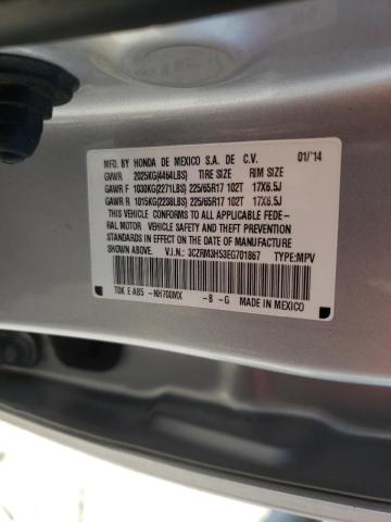 Photo 10 from auction – 2014 HONDA CR-V EX with VIN 3CZRM3H53EG701867