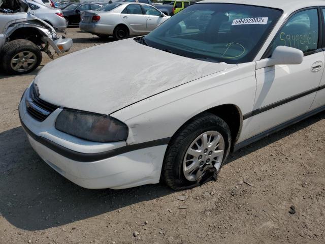 Photo 9 from auction – 2005 CHEVROLET IMPALA with VIN 2G1WF52E459285127