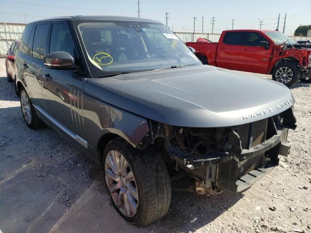 LAND ROVER RANGE ROVE 2017 with VIN SALGS2FVXHA341590 - Photo from auction
