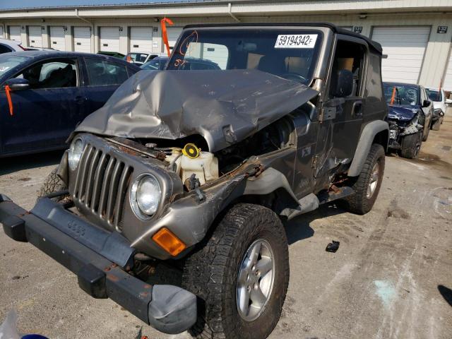 Photo 2 from auction – 2004 JEEP WRANGLER X with VIN 1J4FA39SX4P706204