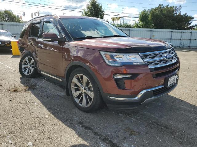 FORD EXPLORER L 2018 with VIN 1FM5K8F82JGB60798 - Photo from auction