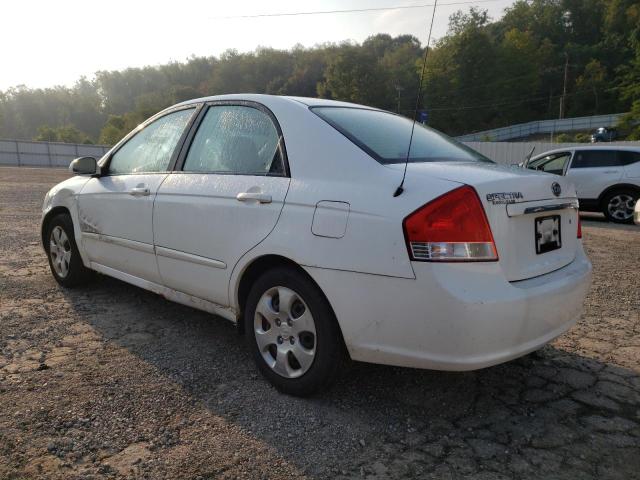 Photo 3 from auction – 2008 KIA SPECTRA EX with VIN KNAFE122985552480