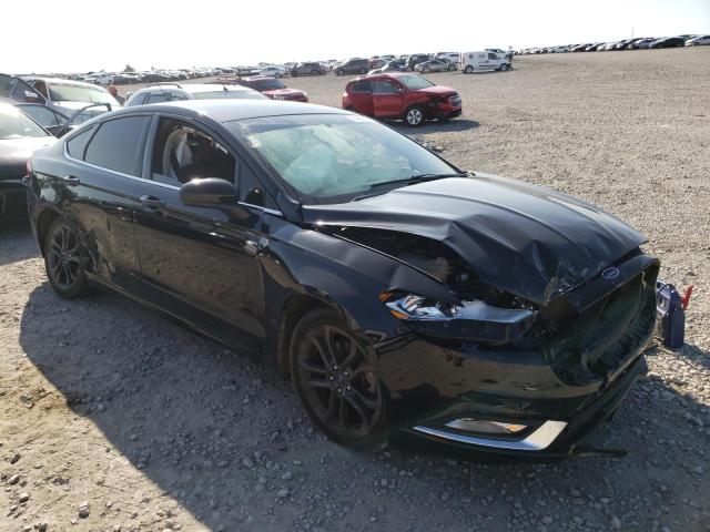 FORD FUSION S 2018 with VIN 3FA6P0G73JR283607 - Photo from auction