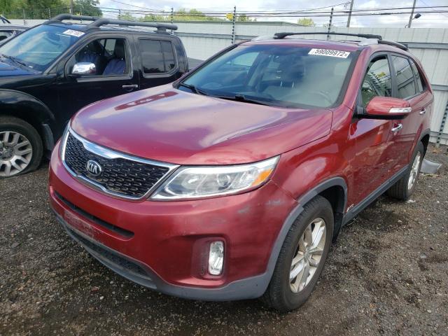 Photo 2 from auction – 2014 KIA SORENTO LX with VIN 5XYKTCA63EG543056