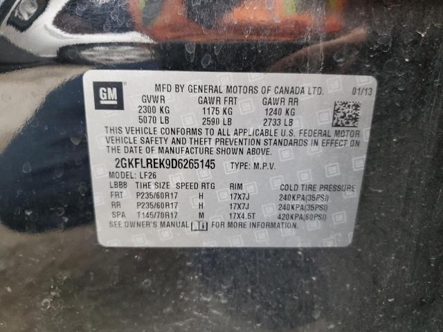 Photo 10 from auction – 2013 GMC TERRAIN SL with VIN 2GKFLREK9D6265145