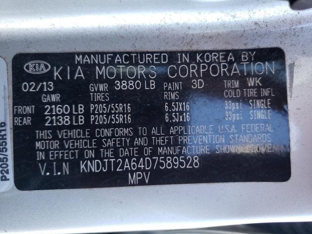 Photo 10 from auction – 2013 KIA SOUL + with VIN KNDJT2A64D7589528