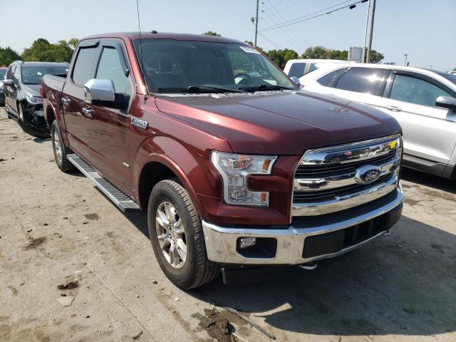 FORD F150 SUPER 2017 with VIN 1FTEW1EG5HFA92571 - Photo from auction