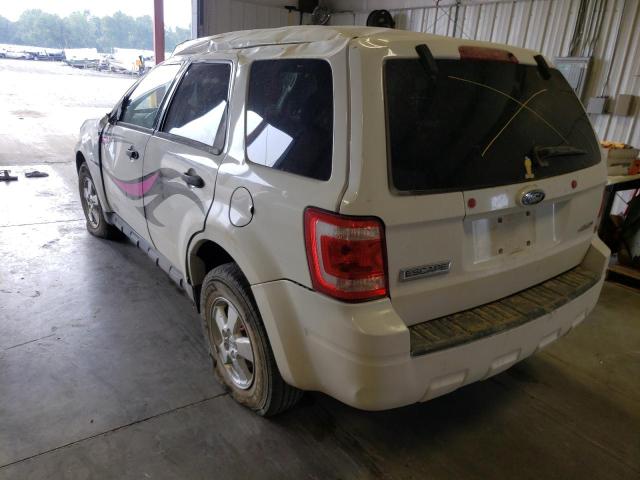 Photo 3 from auction – 2009 FORD ESCAPE XLS with VIN 1FMCU92709KA79425