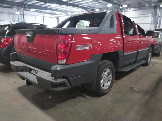 Photo 4 from auction – 2004 CHEVROLET AVALANCHE with VIN 3GNEK12T74G222864